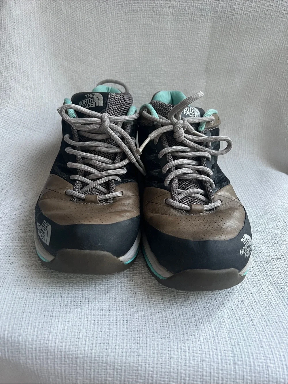 The North Face Women's Charcoal & Mint Trail Sneakers
